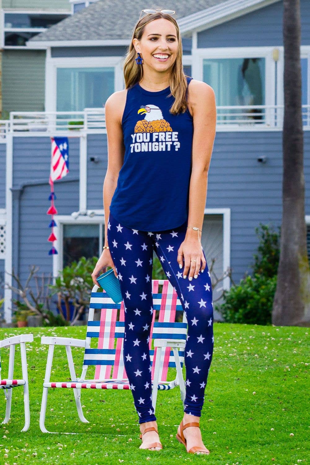 Women's You Free Tonight USA Tank Top