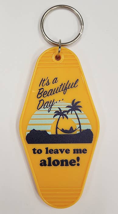 !Hotel Key Tag Beautiful Day