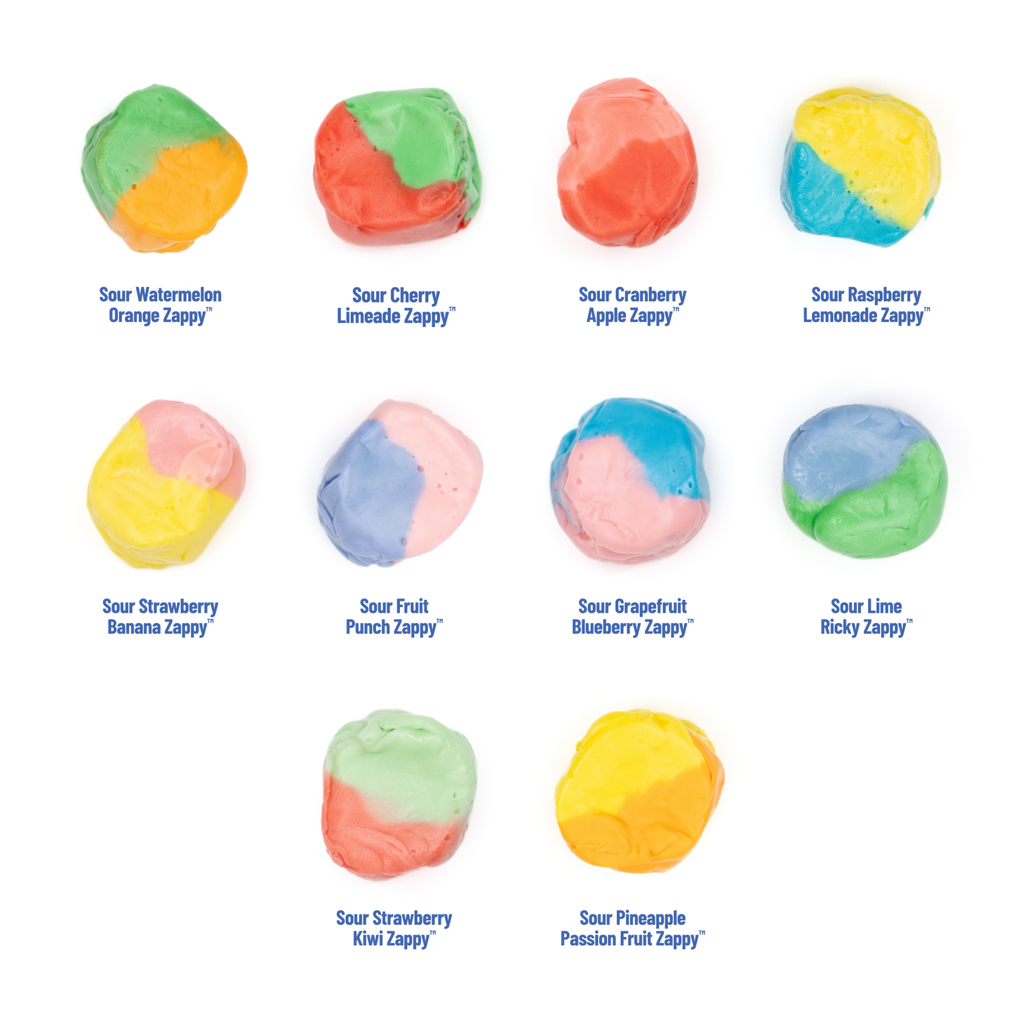Sour Zappy Favorites™ Mix Taffy Bag