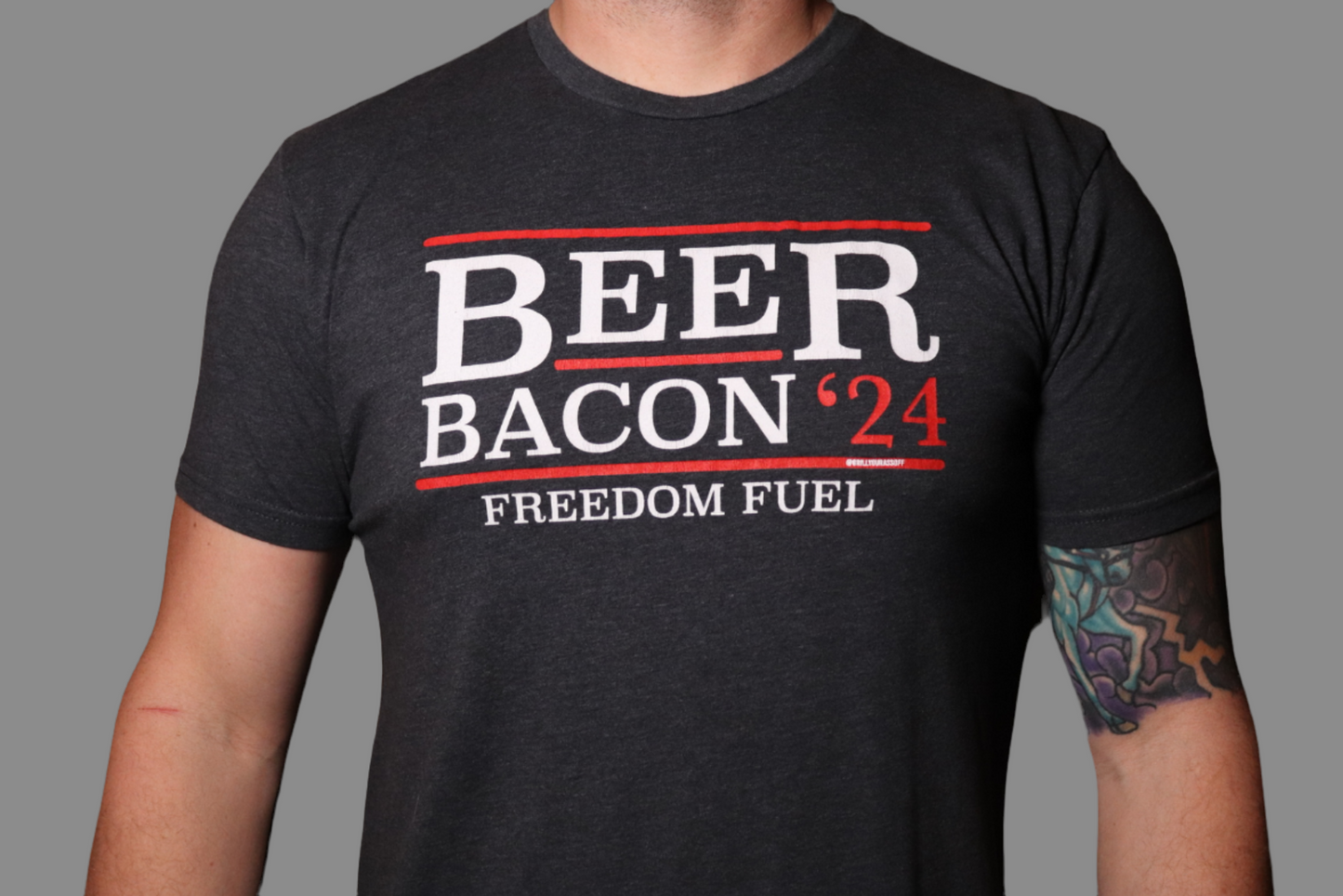 Beer & Bacon '24 Unisex Fitted Tee