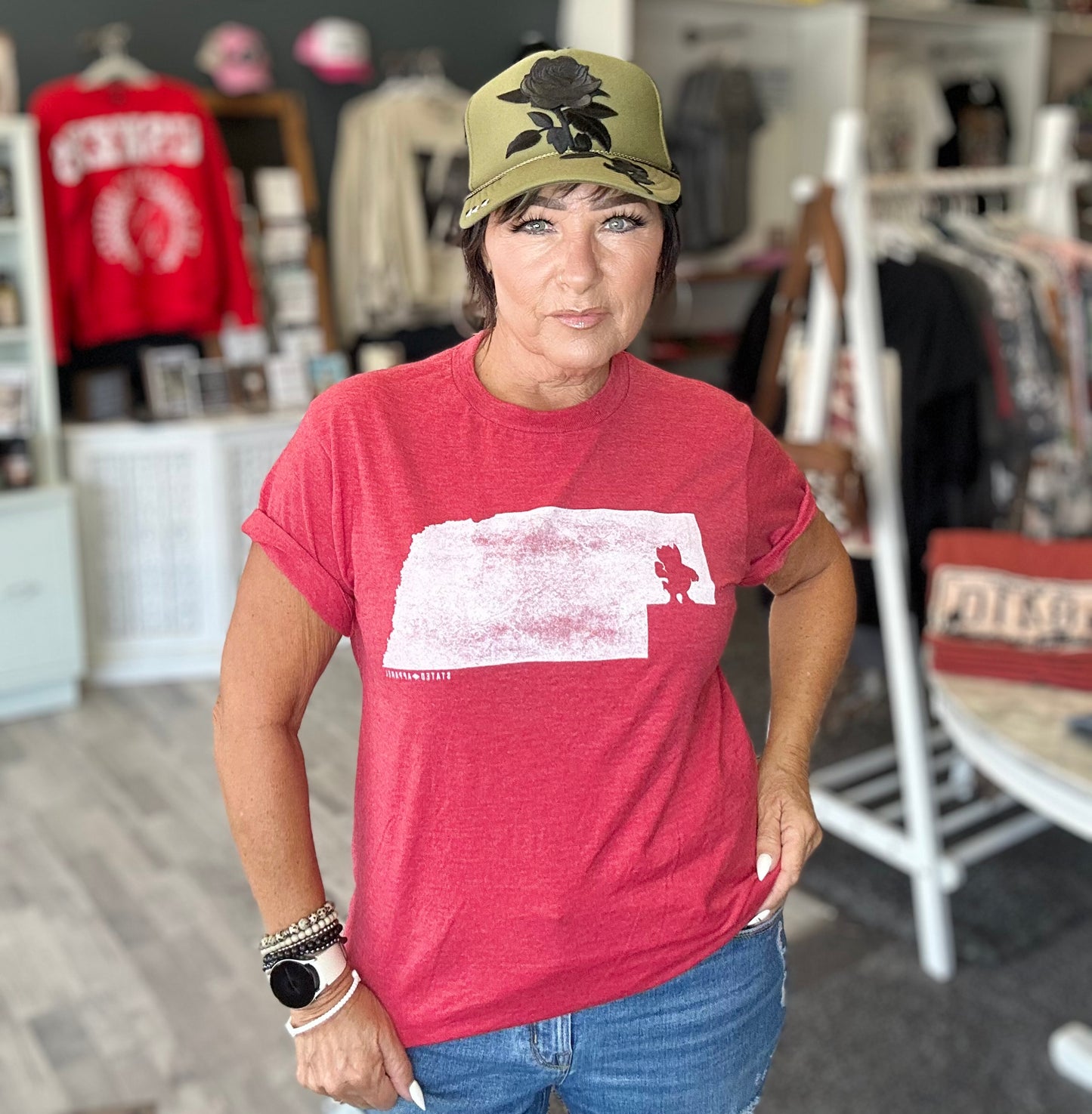 Nebraska Walking Animal Tee