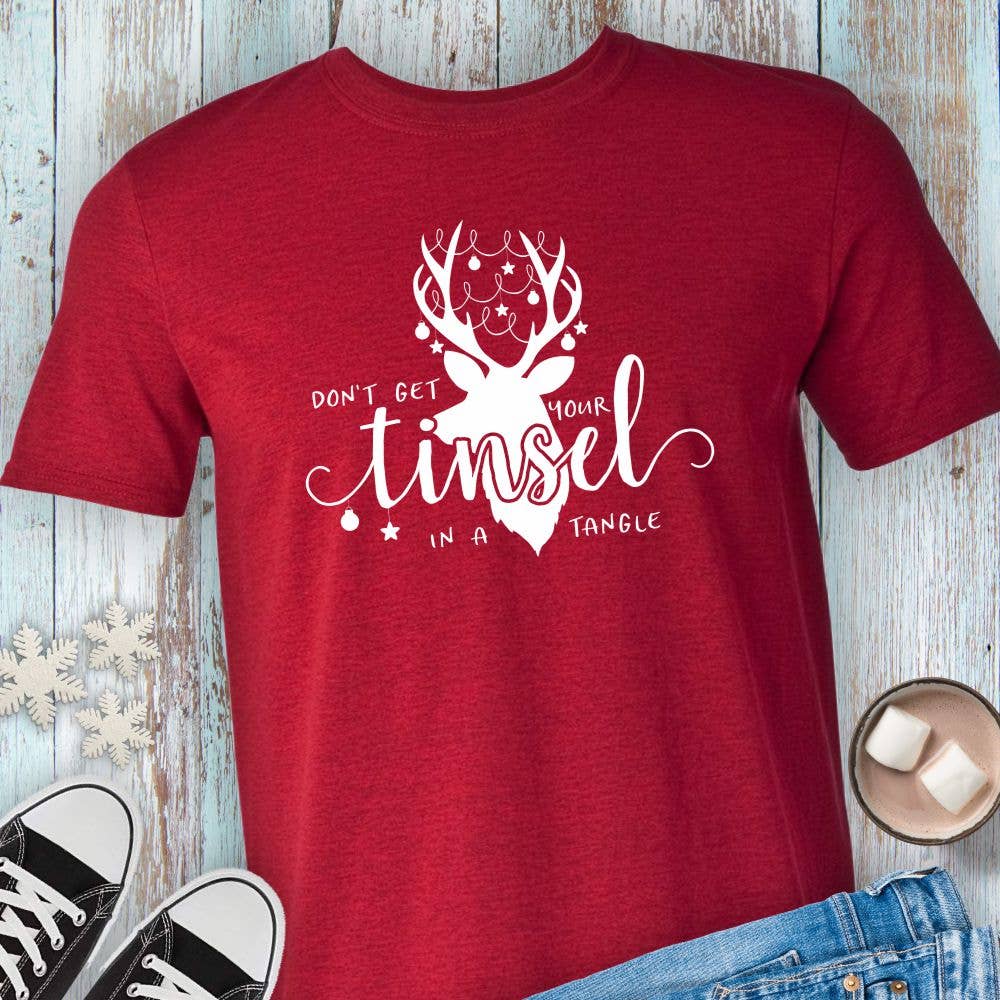 Don't Get Your Tinsel in a Tangle Tee