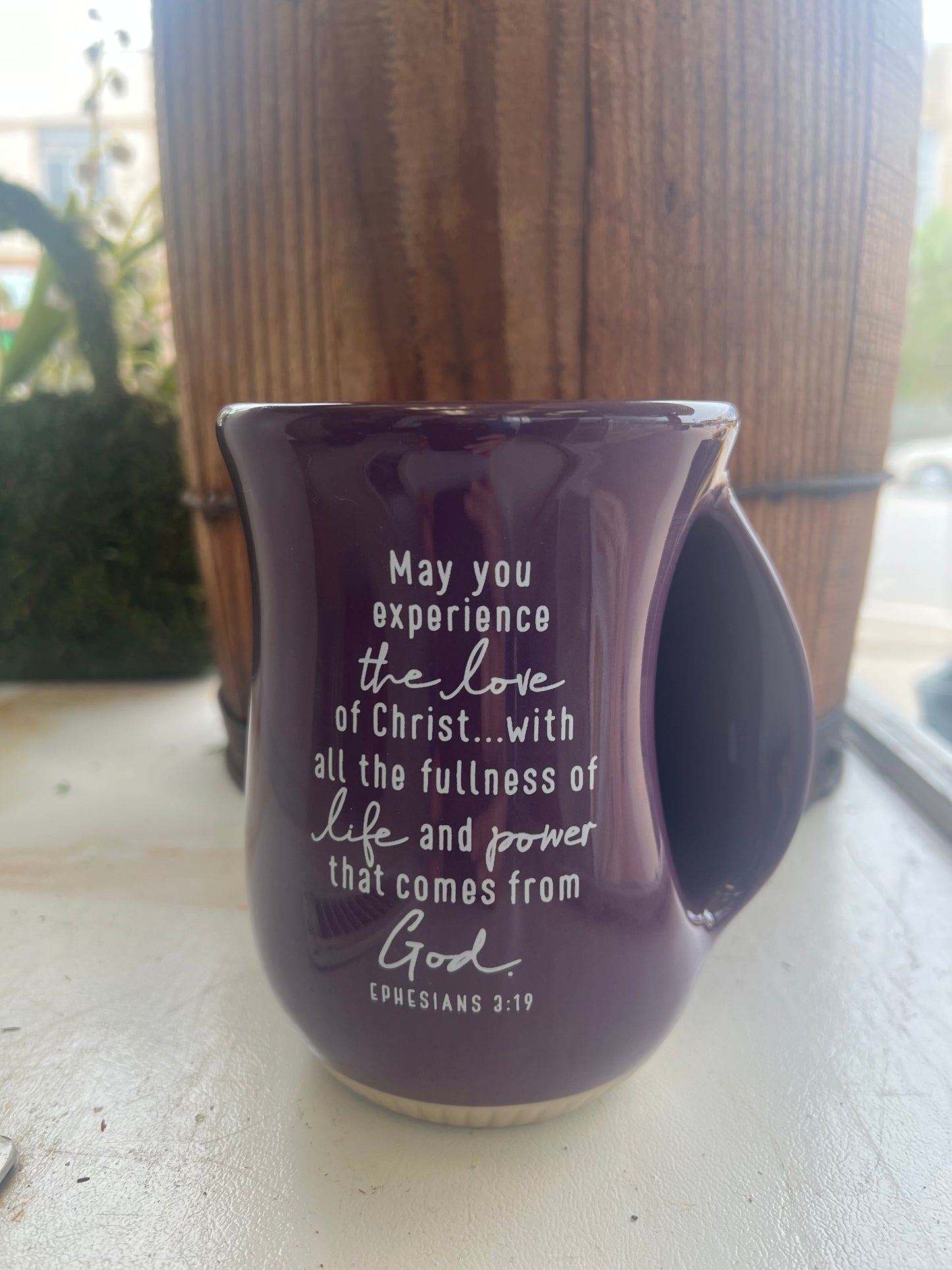 The world is better ~ Handwarmer mug