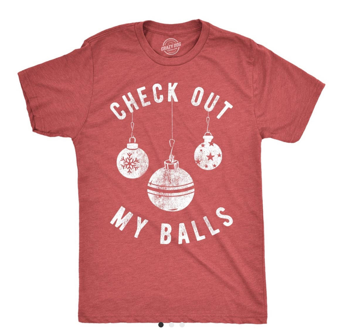 Check Out My XMAS Balls Tee