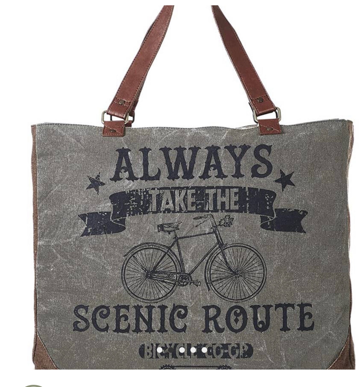 Take The Scenic Route Tote