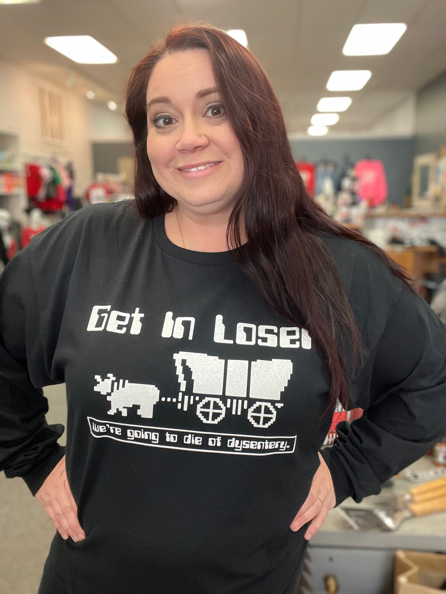 Get In Loser Long Sleeve Tee