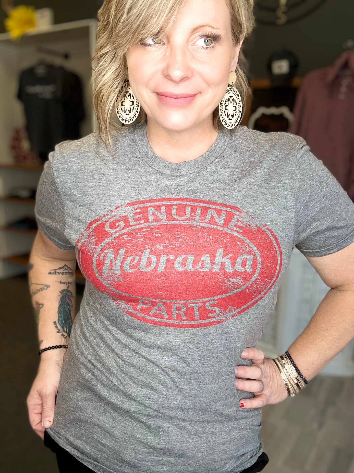 Genuine Nebraska Parts Tee