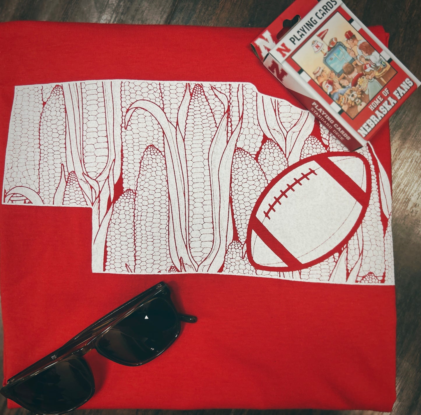Nebraska Football Tee