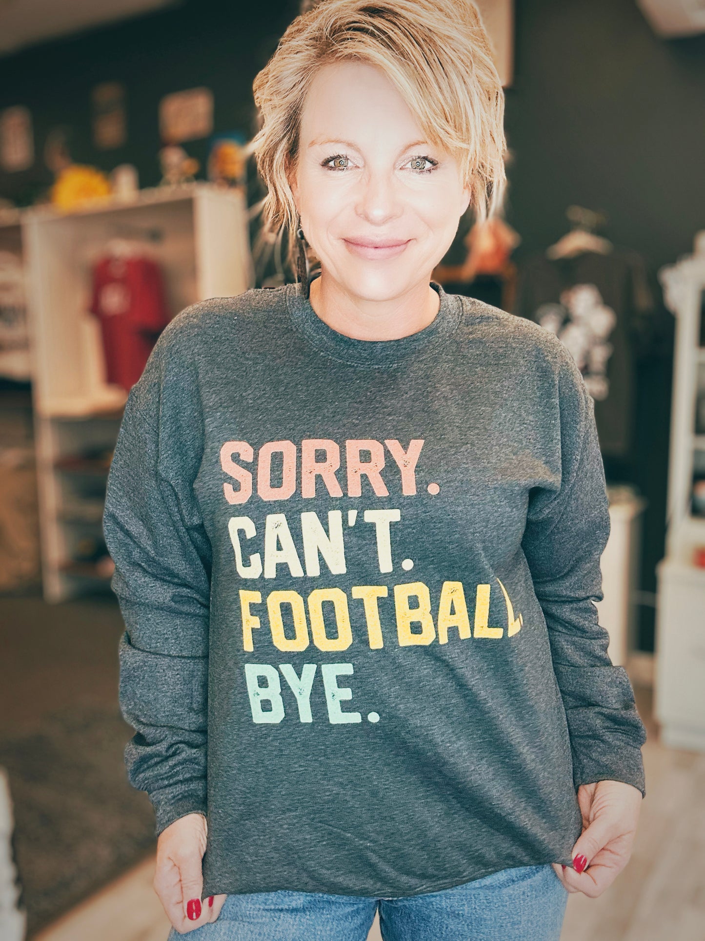 Sorry. Can’t. Football. Bye.