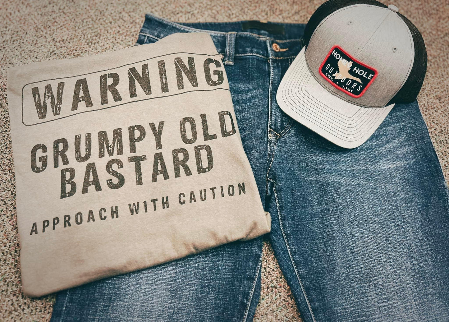 Warning Grumpy Tee