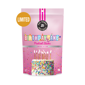 Birthday Cake Seasoned Pretzels 7.5oz