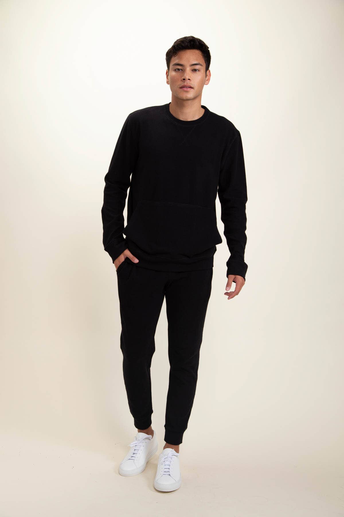 Mono B MEN - Micro-Ribbed Pullover