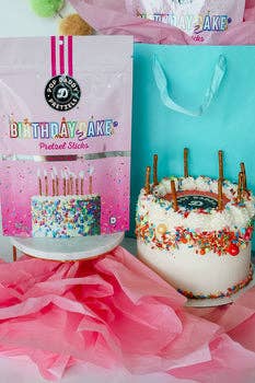 Birthday Cake Seasoned Pretzels 7.5oz