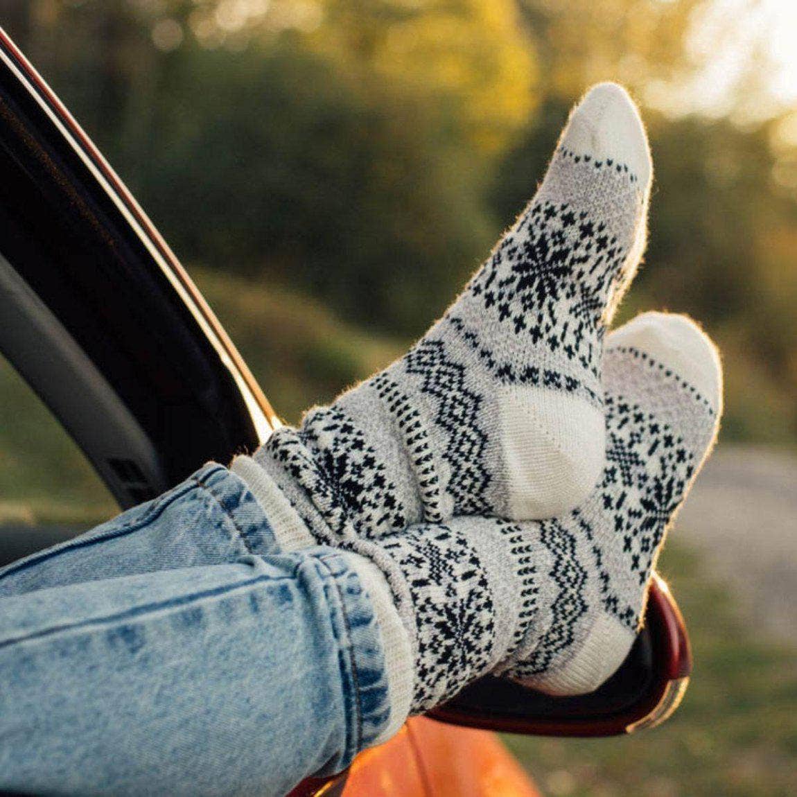 Nordic Socks Soft COZY™ Warm (Asenka - Creme) - Unisex