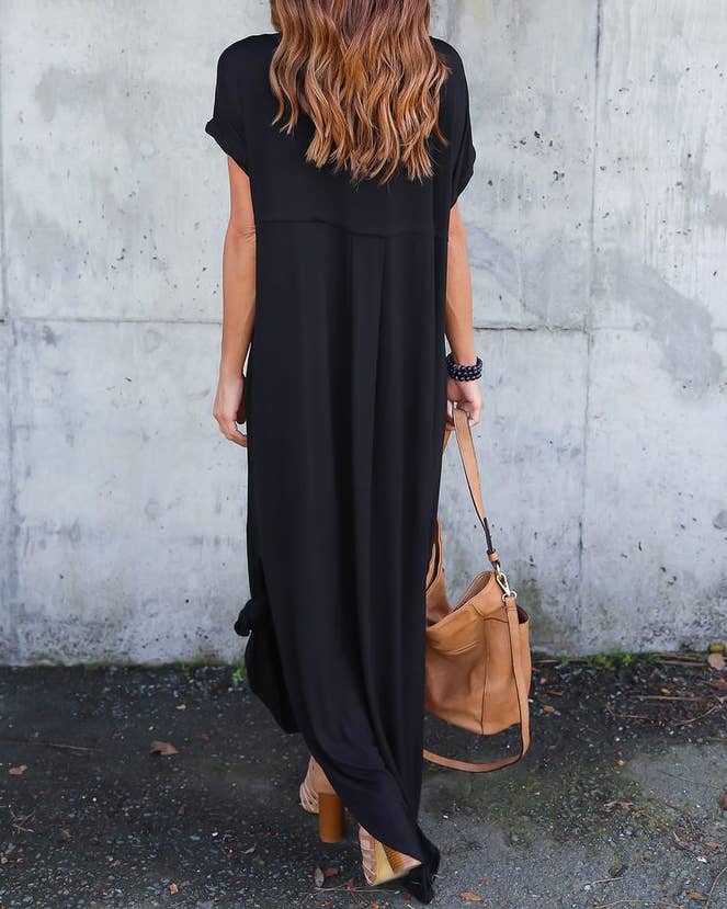 Shift Maxi long Dress