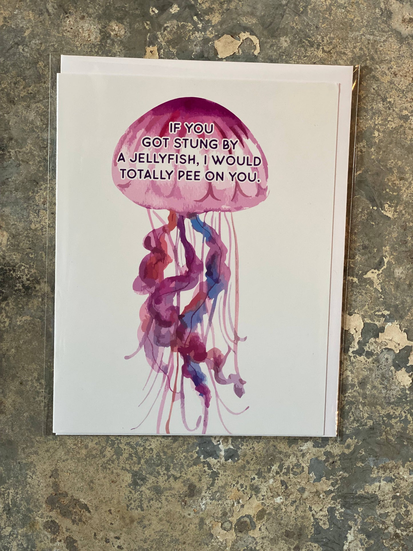 Jelly Fish Greeting Card