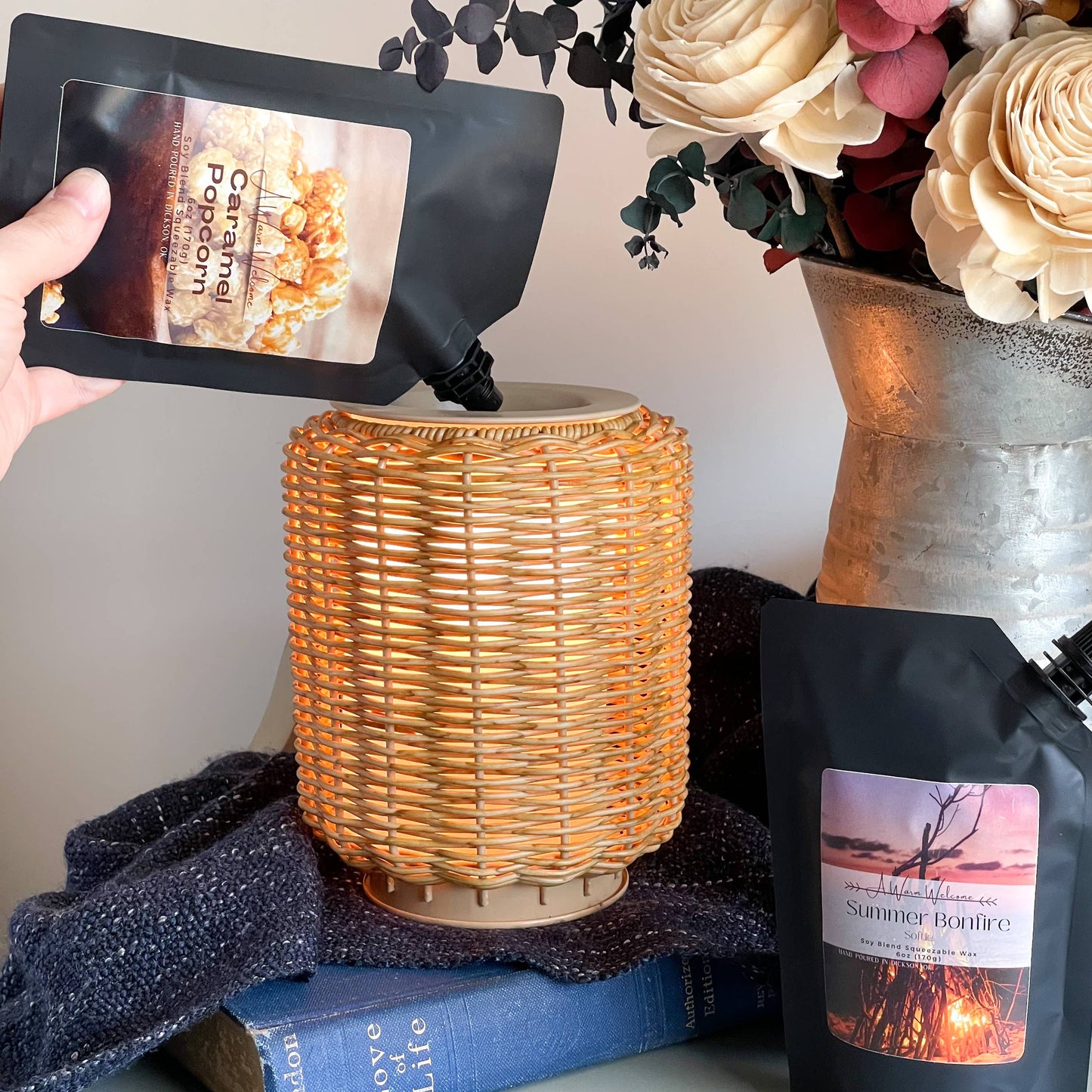 Pumpkin Apple Butter Softie | Squeeze Wax Melt | Soft Candle