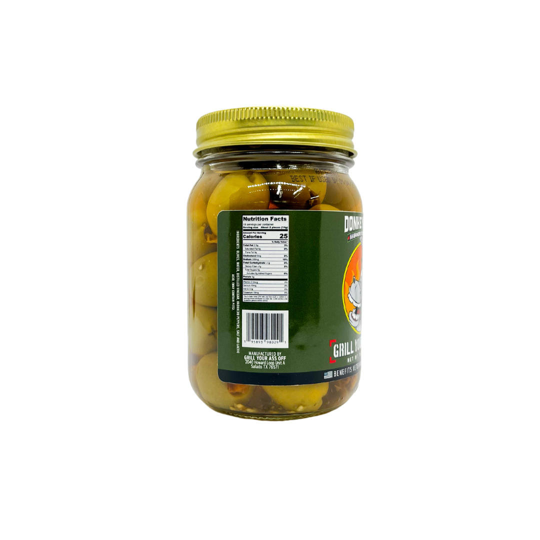 Habanero Stuffed Olives