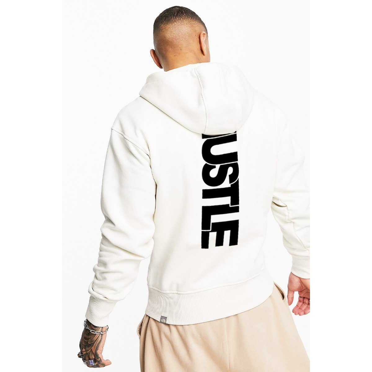 HUSTLE GRAPHIC MENS HOODIE
