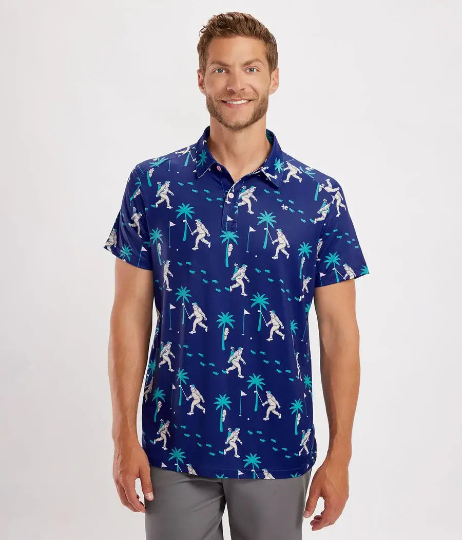 Bigfoot Bogey Golf Polo