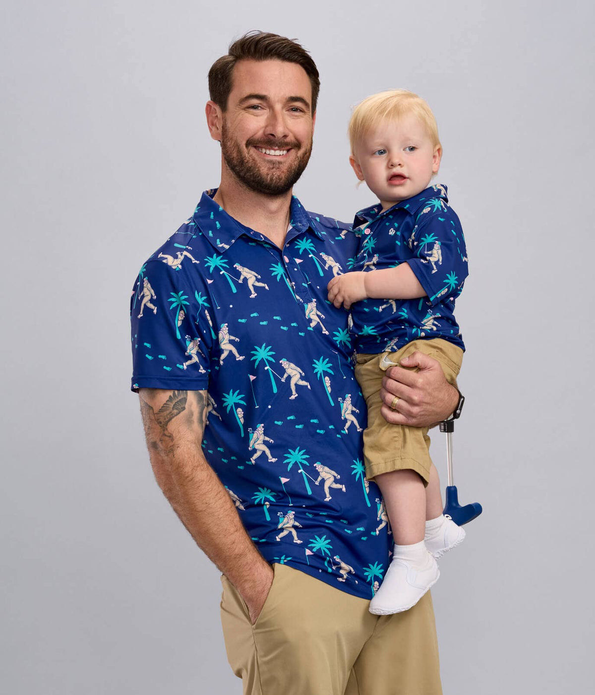 Bigfoot Bogey Golf Polo