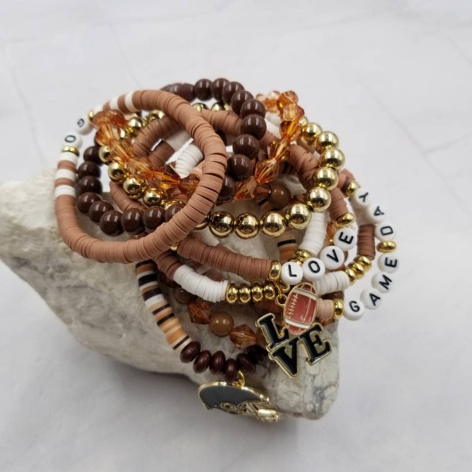 Football Gameday Bracelets