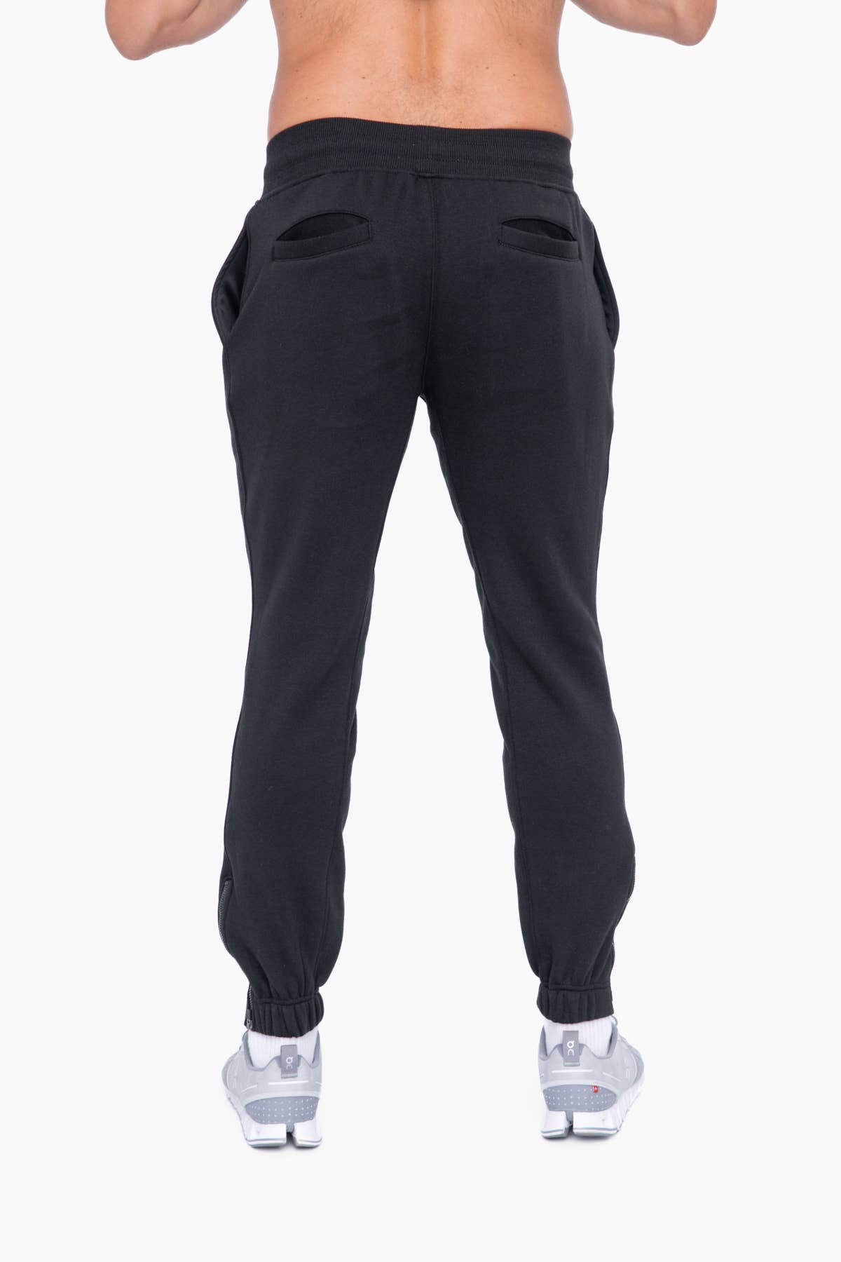Mono B MEN - Athletic Pants with Zipper Ankles