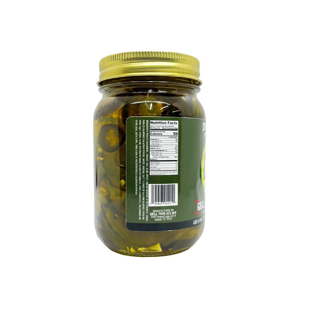 Donkey Dongs Sweet Fire Pickles - Spicy Pickle Chips