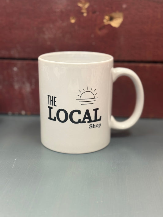 The Local Shop logo mug