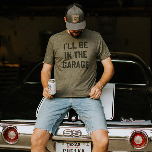 I'll be In the Garage Tee