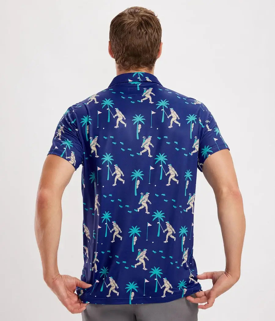 Bigfoot Bogey Golf Polo
