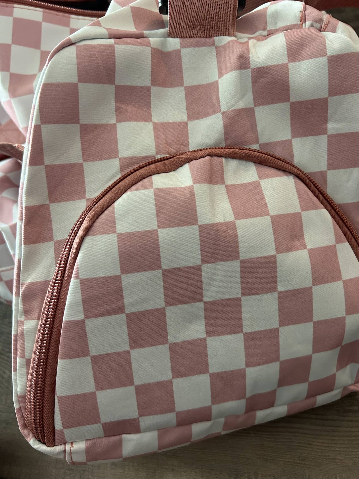 Checkered Duffel Bags