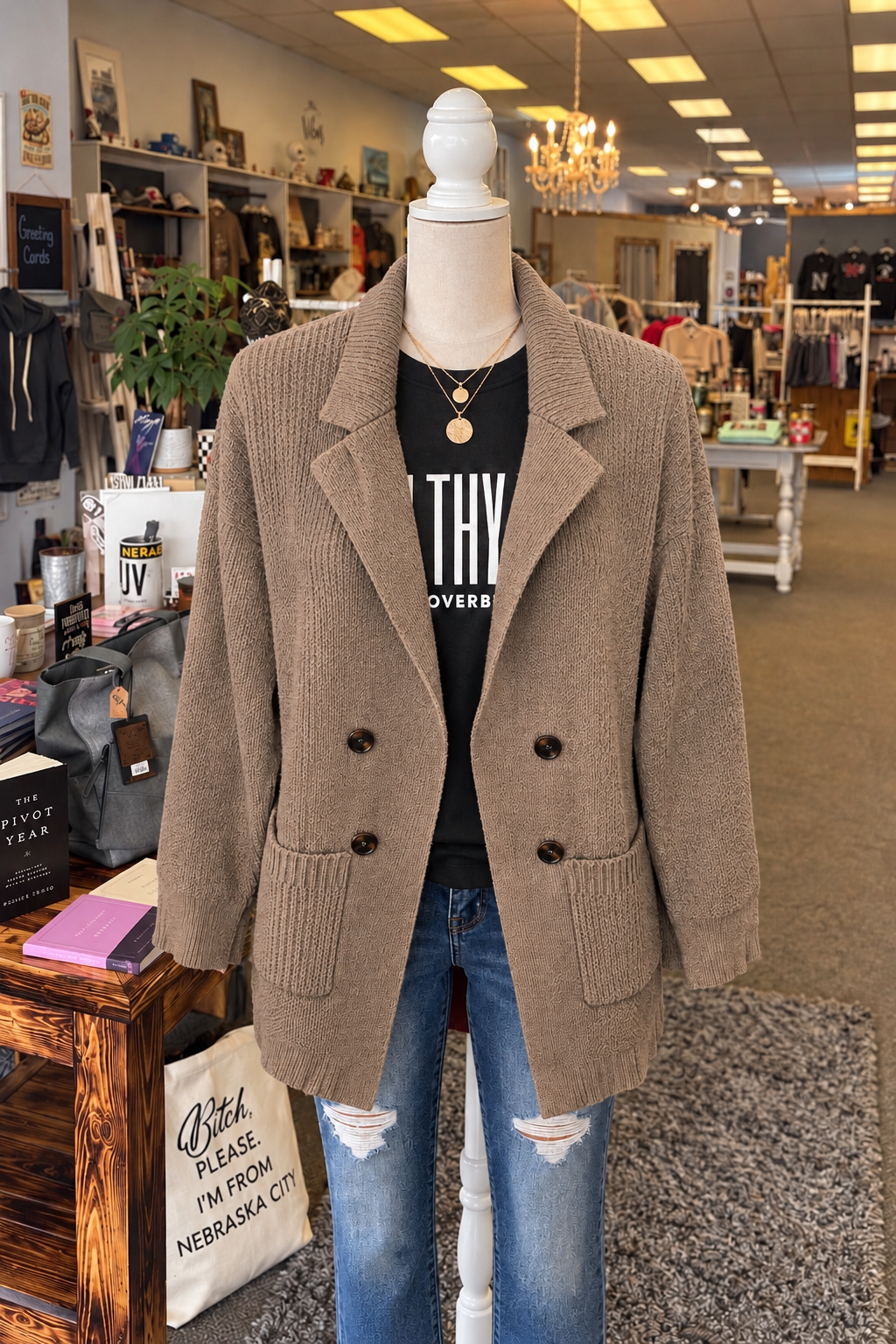 Blazer Cardigan
