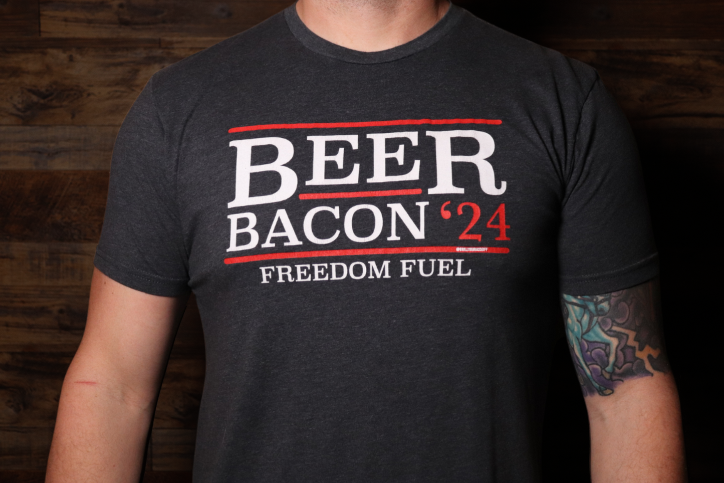 Beer & Bacon '24 Unisex Fitted Tee