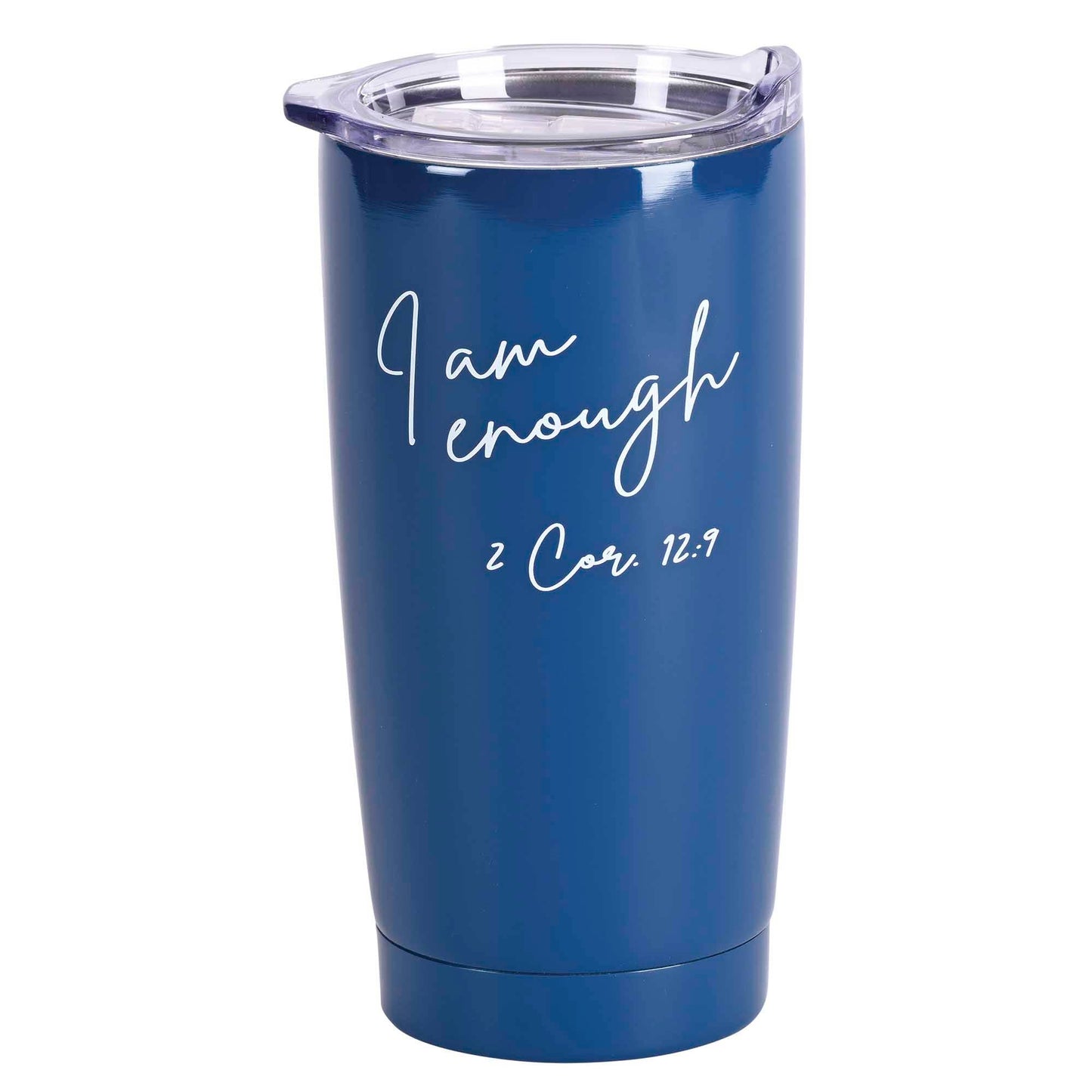 Tumbler I Am Enough Navy 20 oz