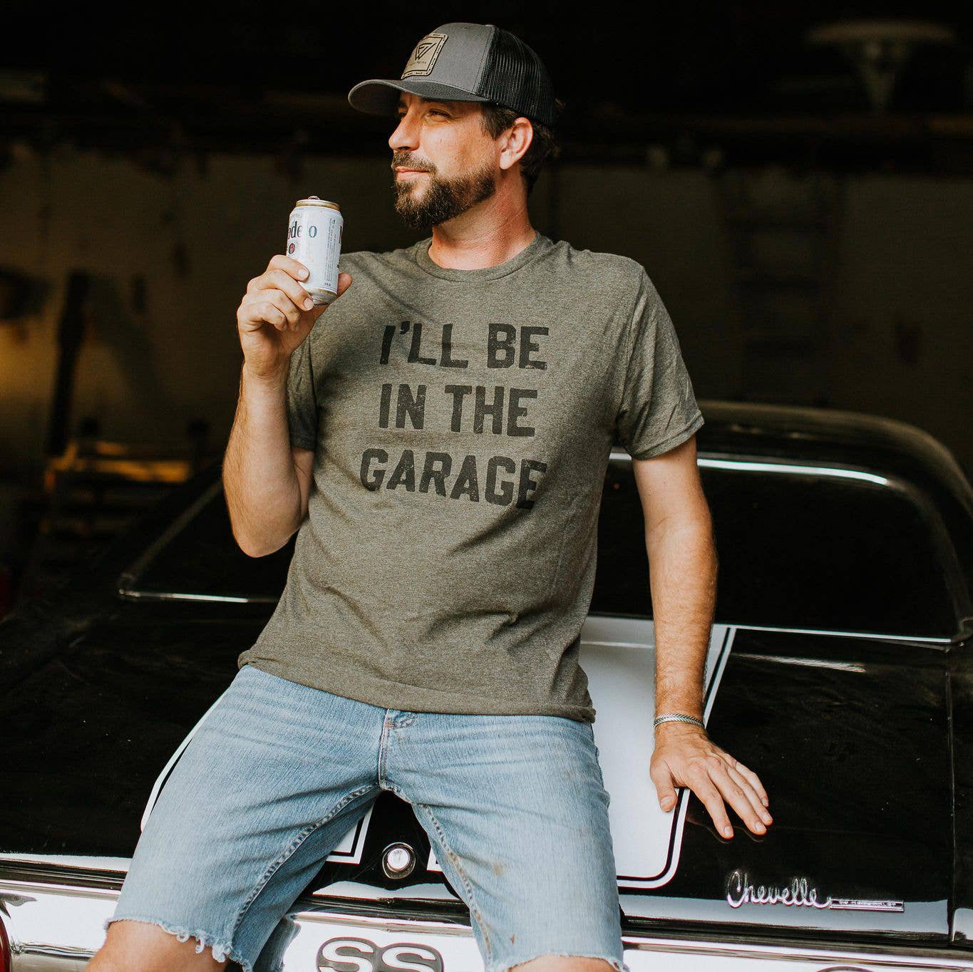 I'll be In the Garage Tee