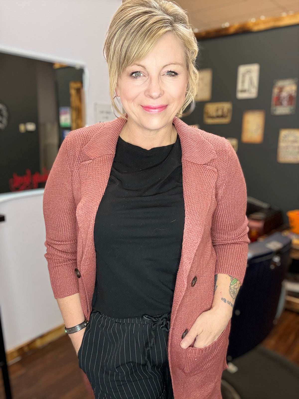 Blazer Cardigan
