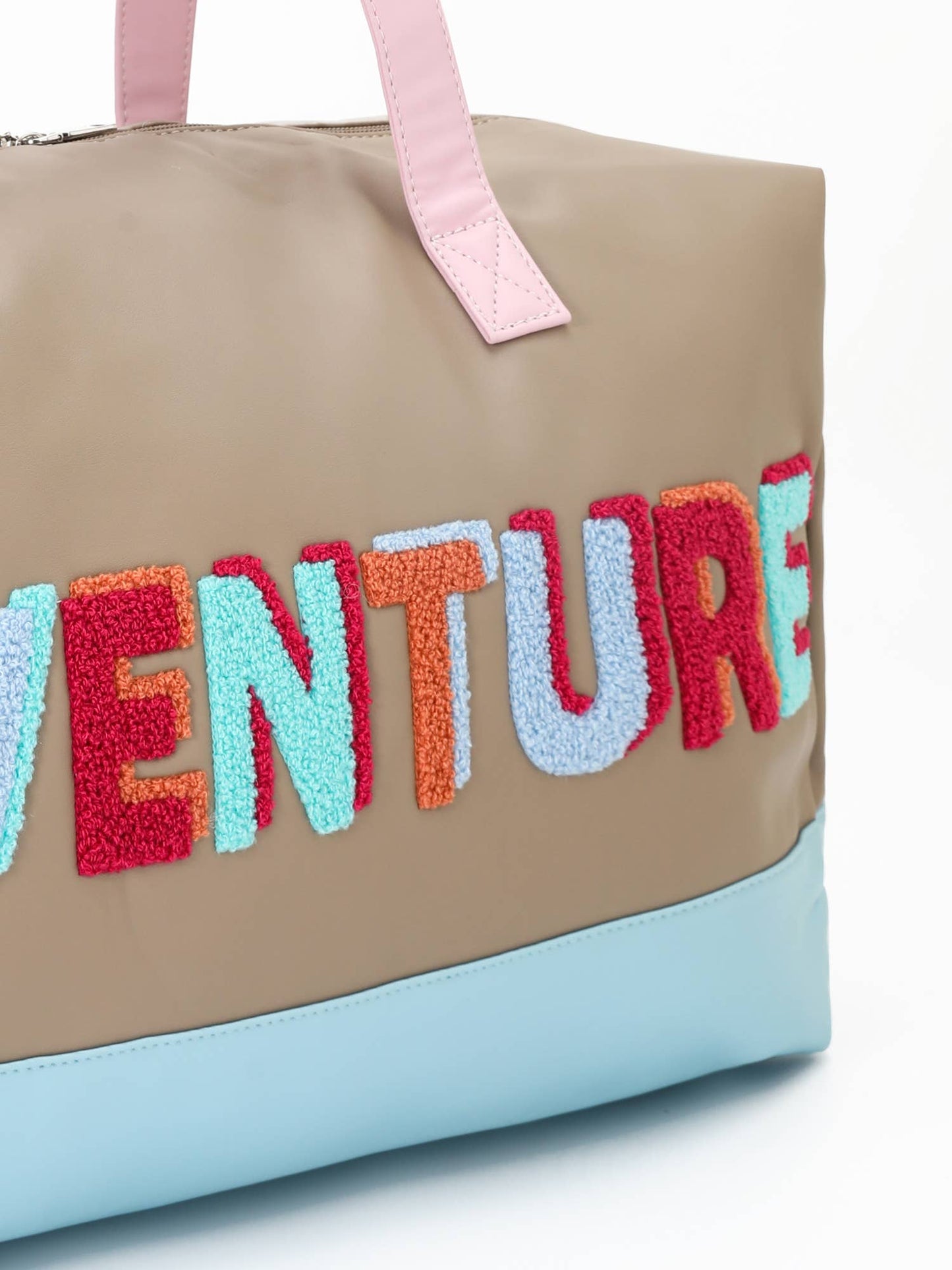 Adventure Embroidery Duffel Bag