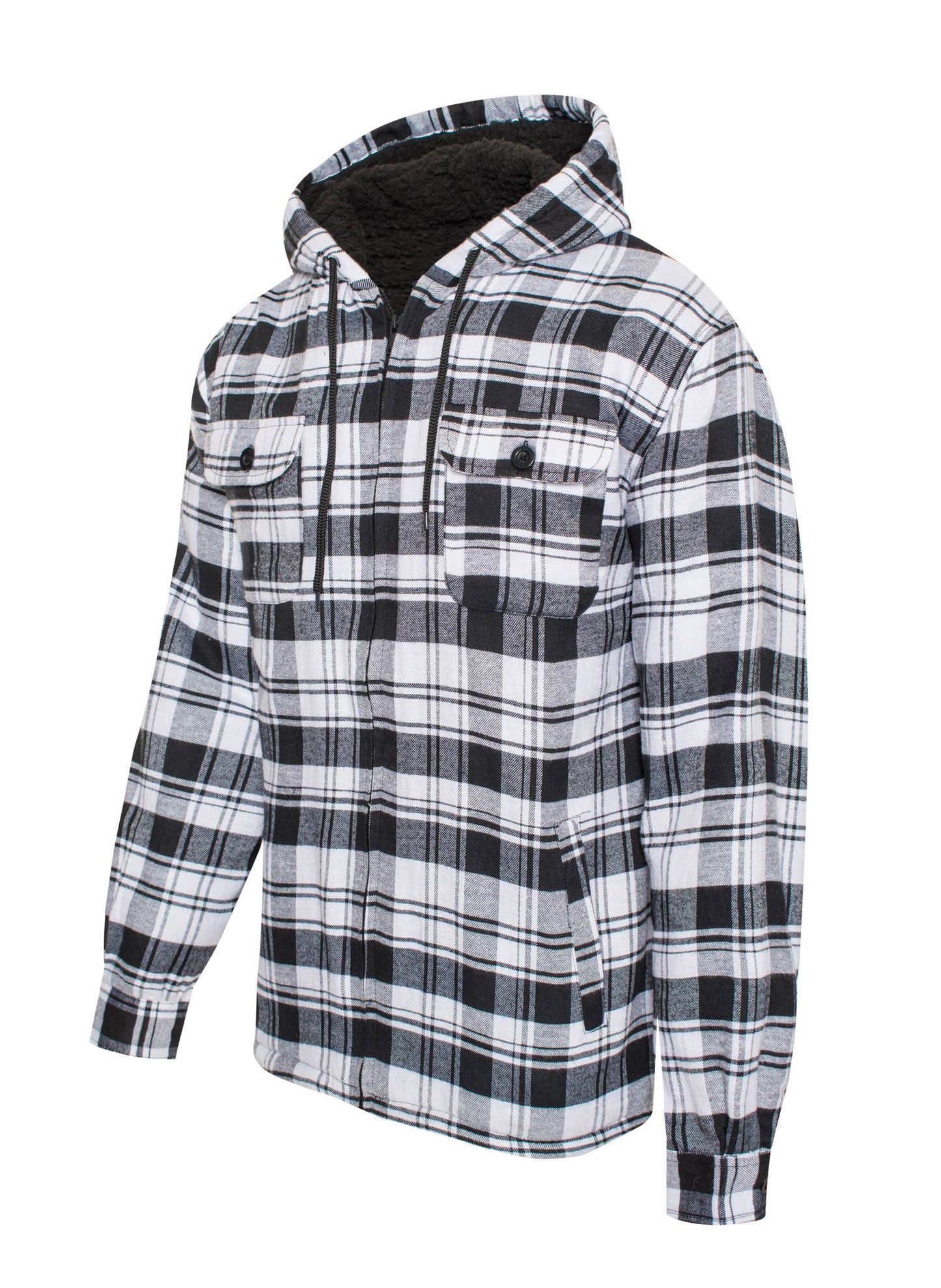 Men's Flannel Sherpa Lining Jacket