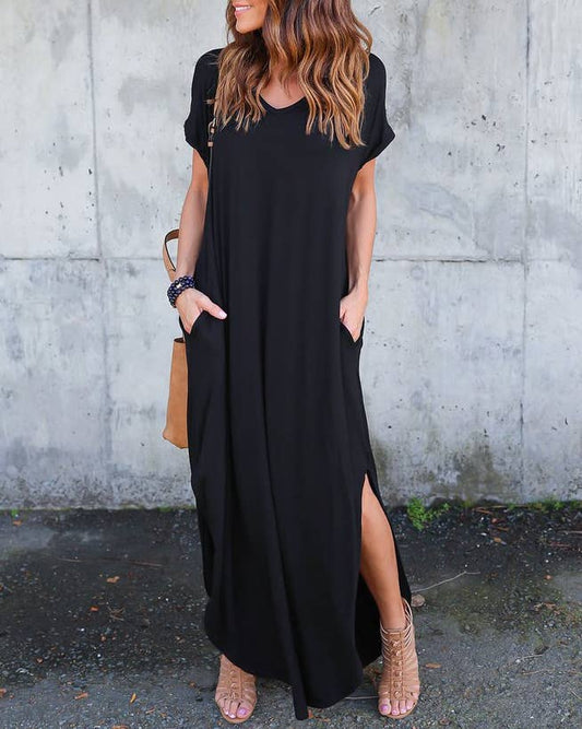 Shift Maxi long Dress
