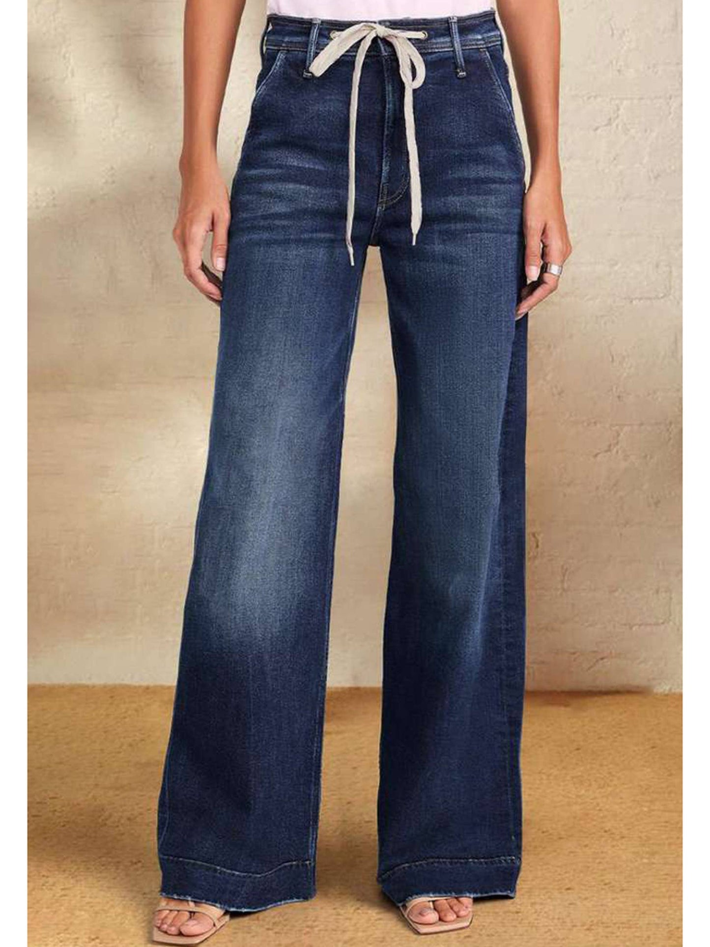 Lace Up Trouser Jean