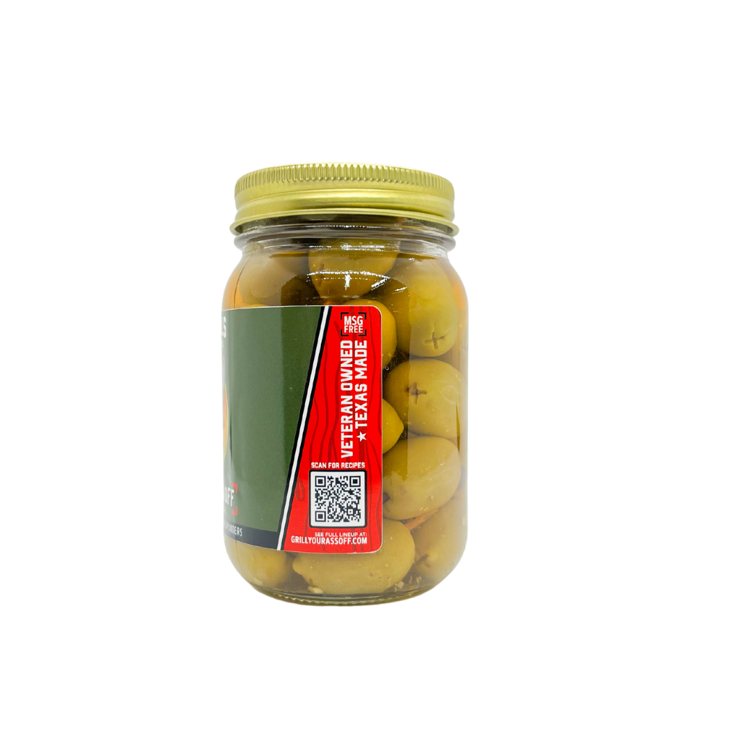 Habanero Stuffed Olives