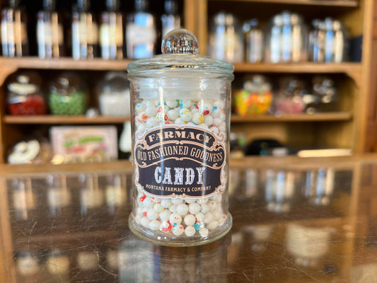 Old Fashioned Jar Of Mini Jawbreakers