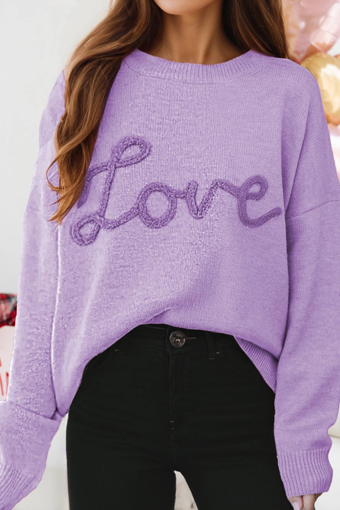 Love Script Baggy Sweater Pre Order