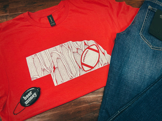 Nebraska Football Tee