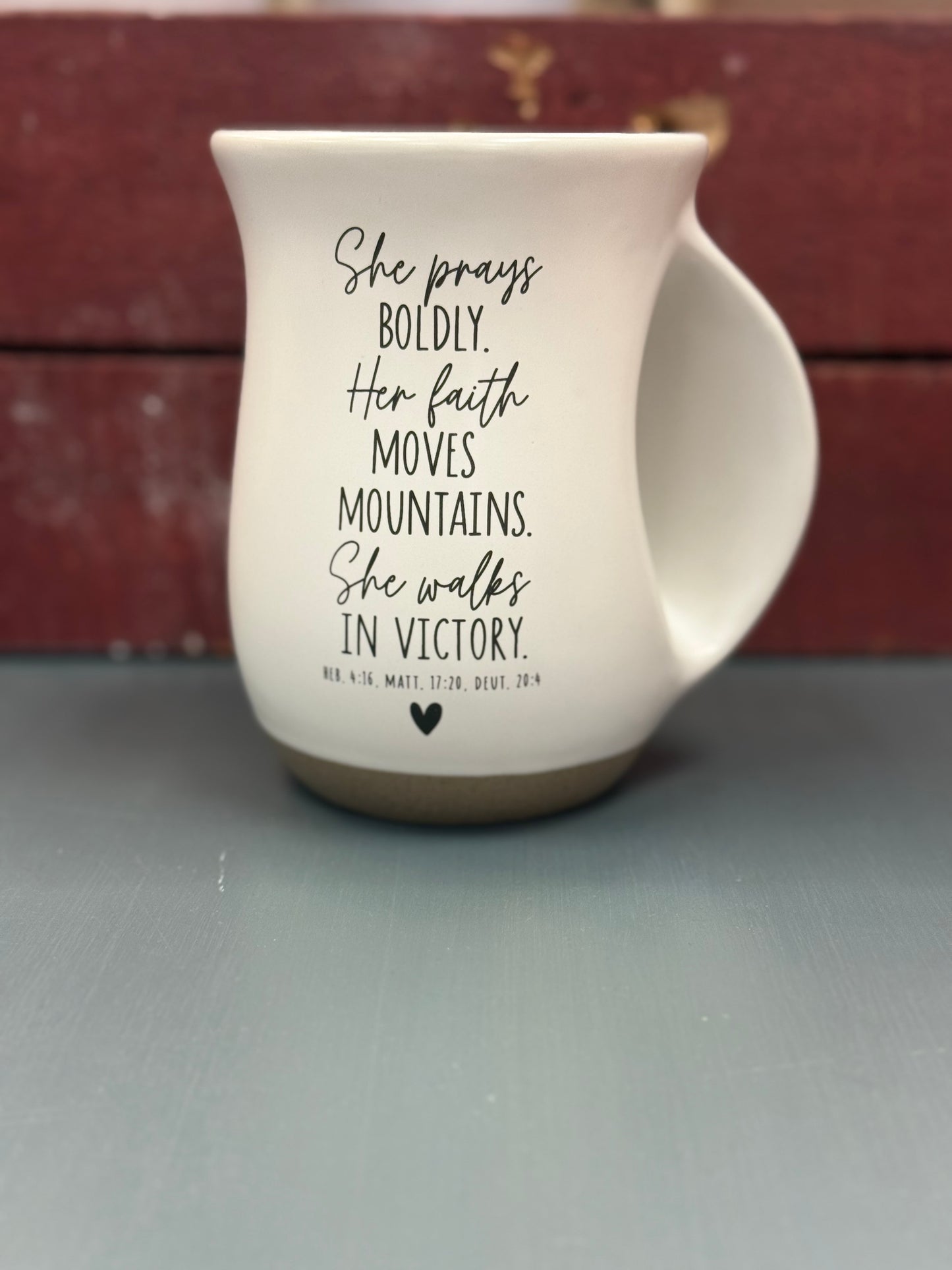 Handwarmer mug She Prays Boldly