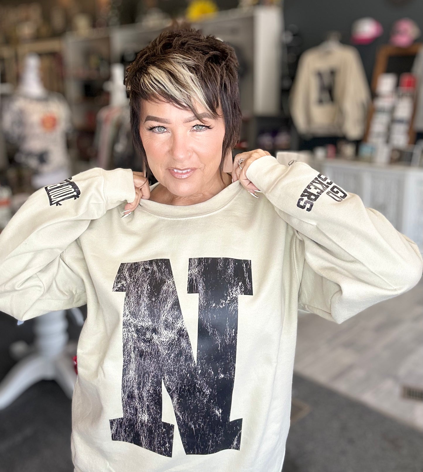 You Play I Pray Nebraska Crewneck