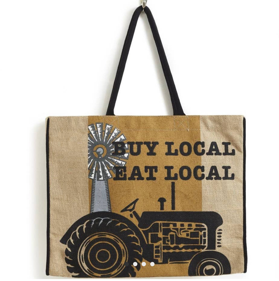 Buy Local Eat Local Tote no