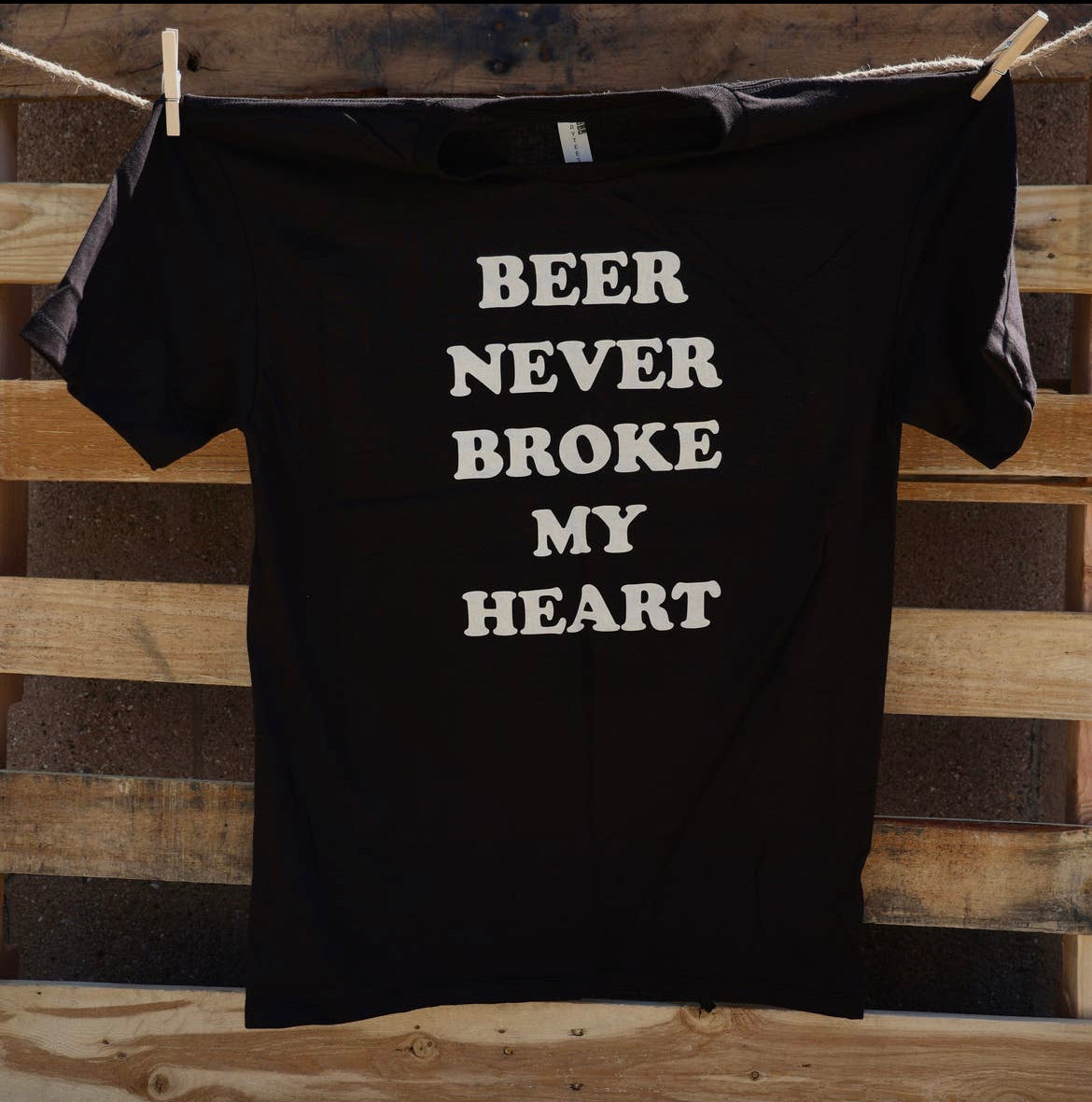 Beer Never Broke My Heart Graphic Tee