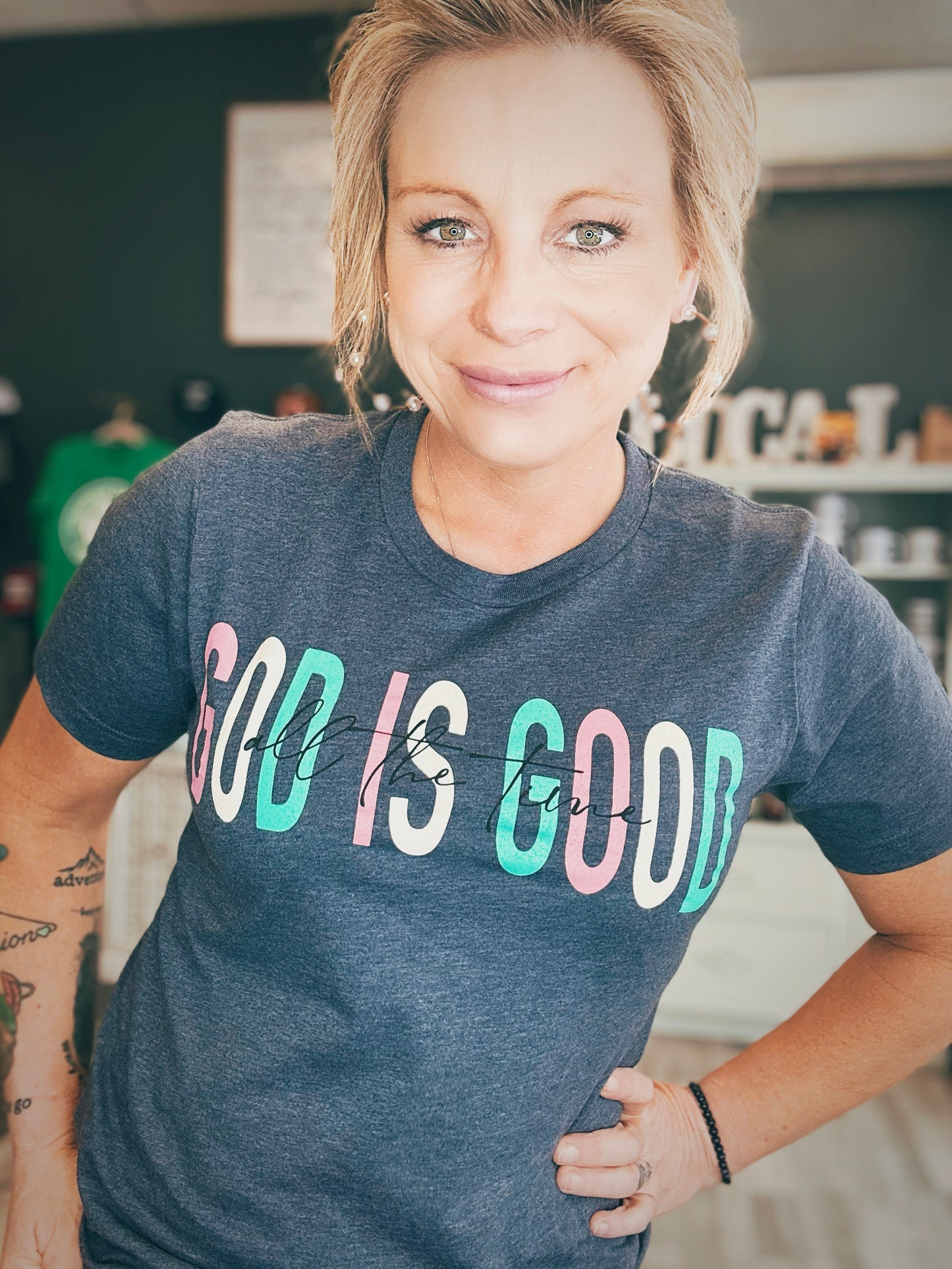 All The Time God Is Good Tee